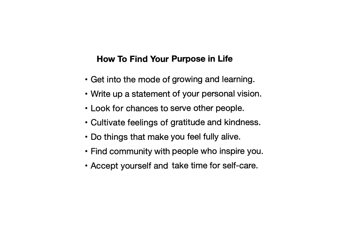 How To Find Purpose in Life fold-in